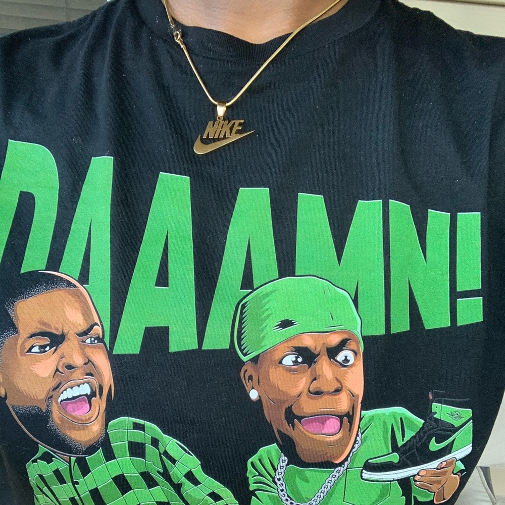 Green Graphic T Shirt